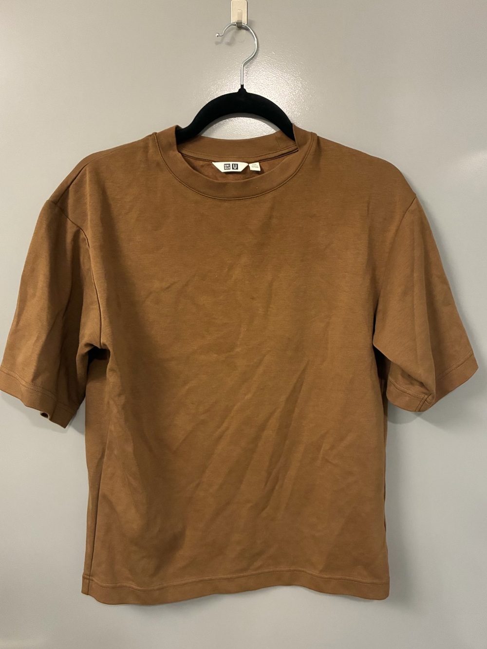 AIRism Cotton Oversized T-Shirt | Half-Sleeve
